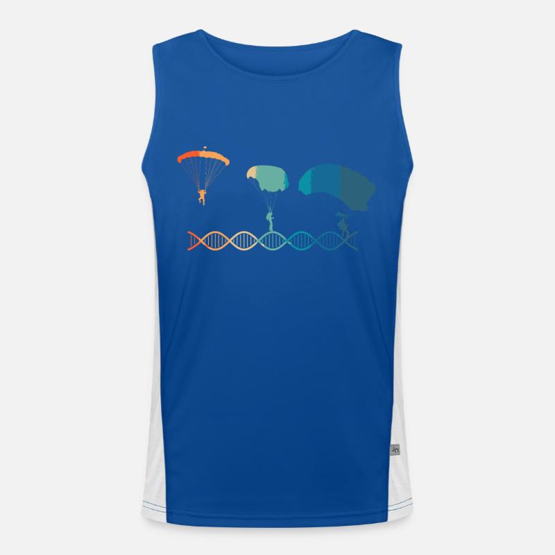 Le parachute est dans mon ADN Débardeur respirant contrasté Homme 