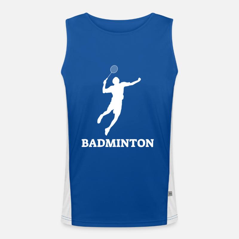 badminton Funktionel kontrast tanktop til herrer 