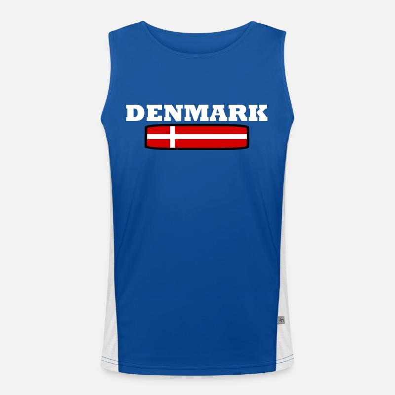 Denmark Men's Functional Contrast Tank Top 