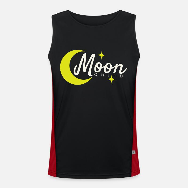 Moon Men's Functional Contrast Tank Top 