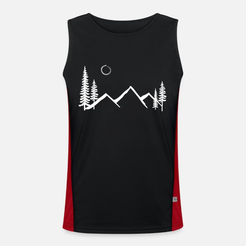 Go out and Explore Men's Functional Contrast Tank Top 