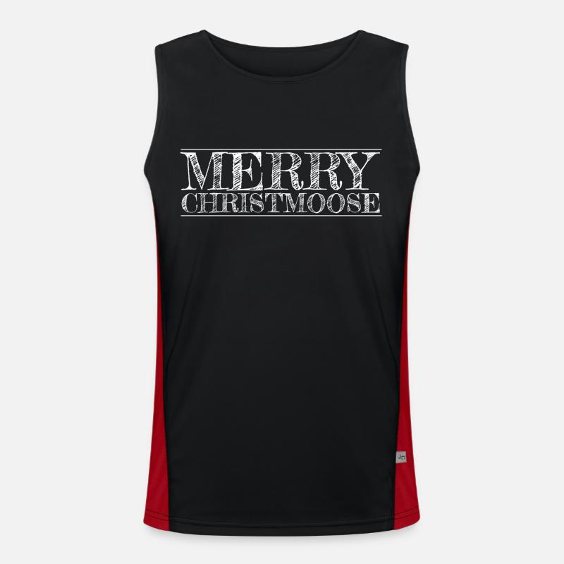 Canada Present Beach Holiday Awesome America Men's Functional Contrast Tank Top 