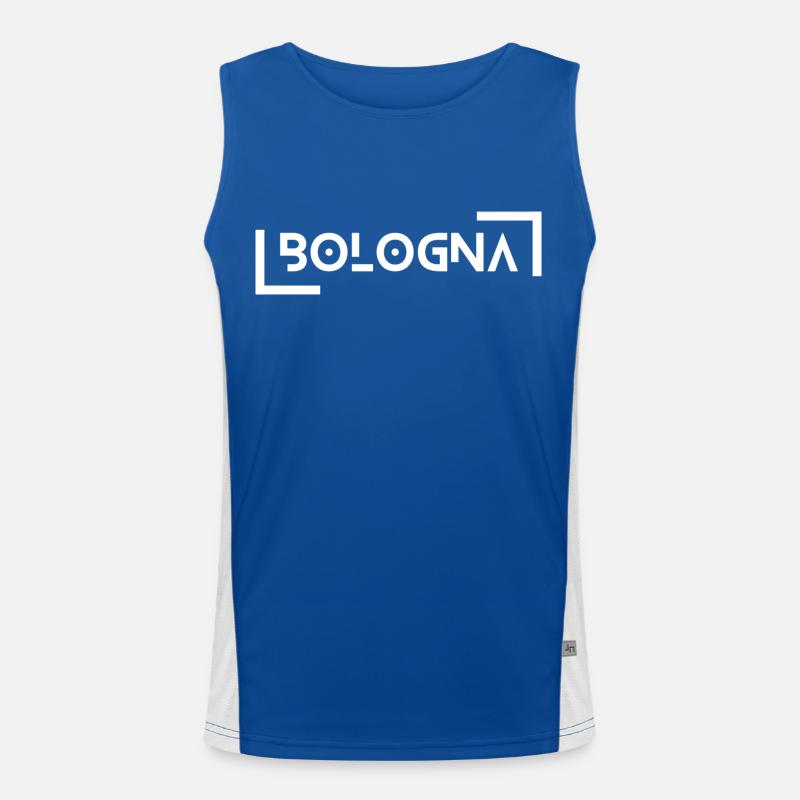 Bologne Débardeur respirant contrasté Homme 