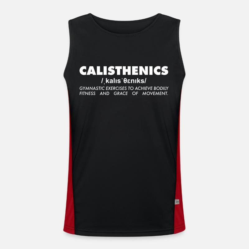 Calisthenic's explanation Men's Functional Contrast Tank Top 