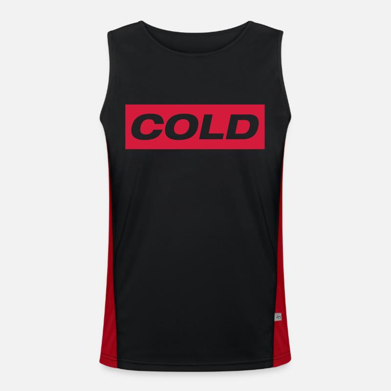 Froid Débardeur respirant contrasté Homme 