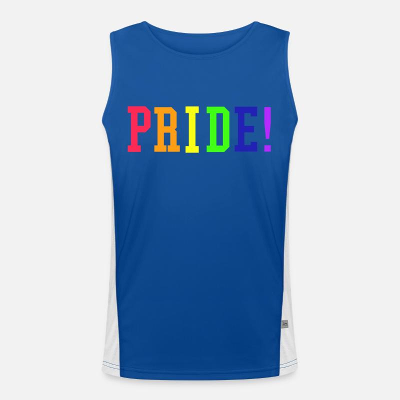 Pride Men's Functional Contrast Tank Top 