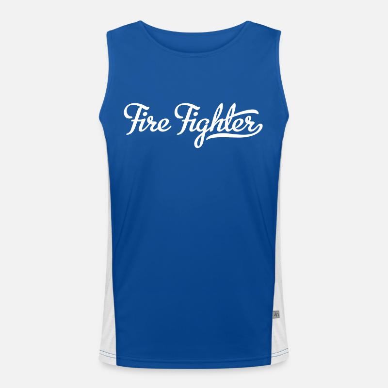 pompier Débardeur respirant contrasté Homme 