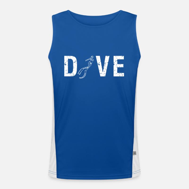 DIVE - plongeur Débardeur respirant contrasté Homme 
