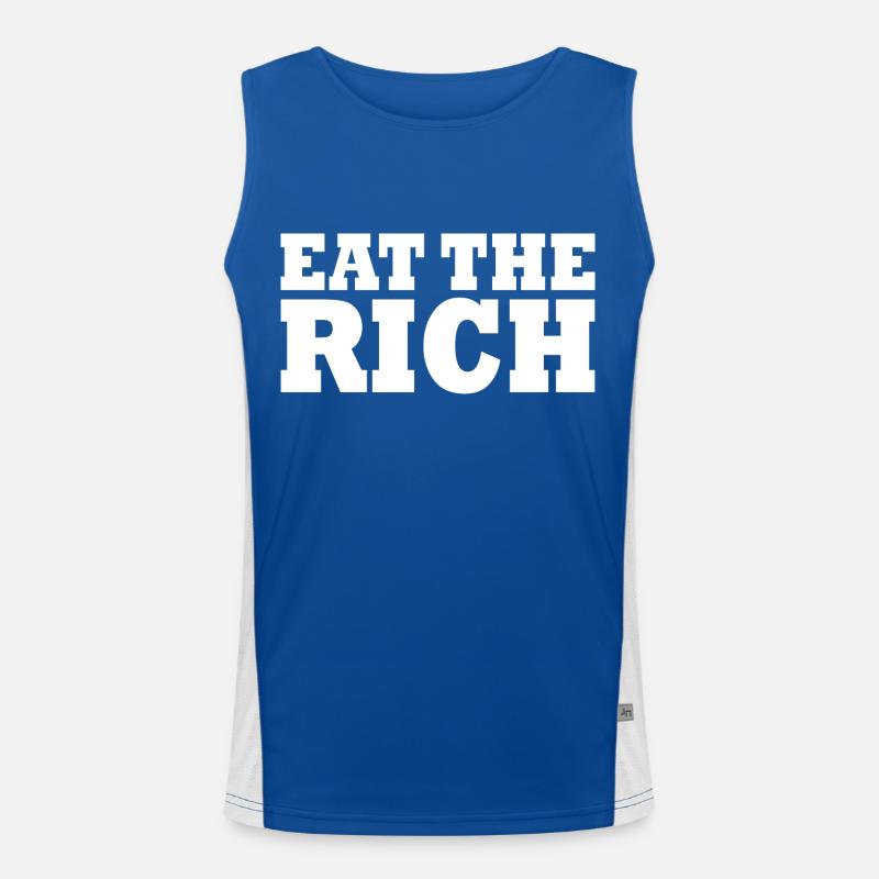 Eat the rich Débardeur respirant contrasté Homme 