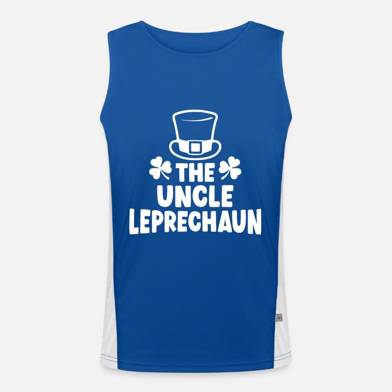 Der Onkel Kobold Funktionelles Kontrast-Tank Top für Männer 