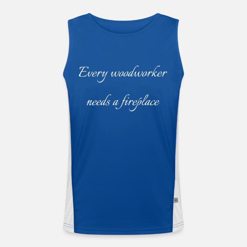 Déclaration Cutter Lumberman Carpentry Awesome Débardeur respirant contrasté Homme 