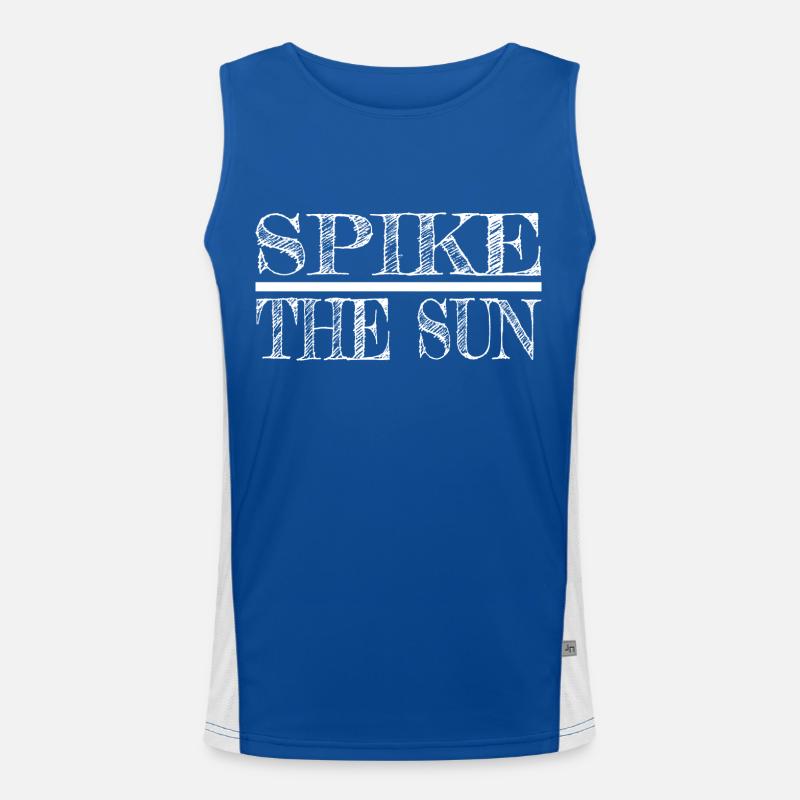 present funny sayings Funktionelles Kontrast-Tank Top für Männer 