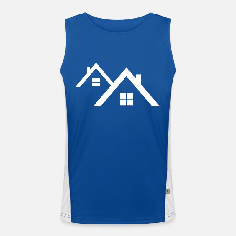 Dach Funktionelles Kontrast-Tank Top für Männer 