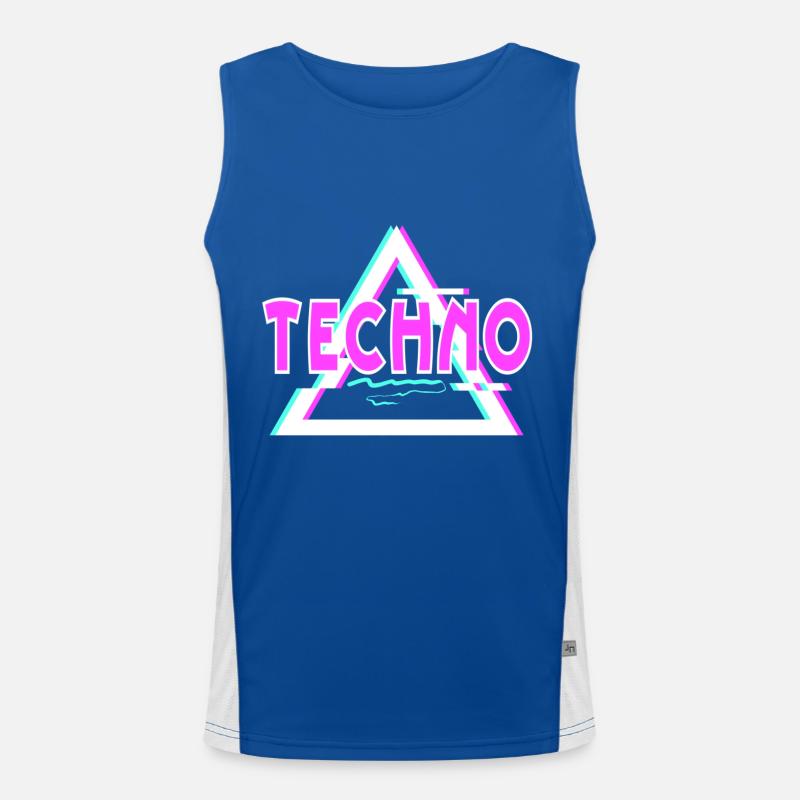 Techno Débardeur respirant contrasté Homme 