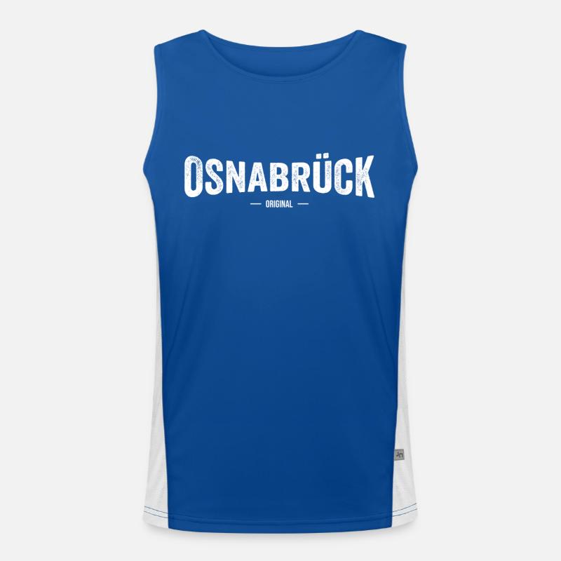 Osnabrück Original Funktionelles Kontrast-Tank Top für Männer 