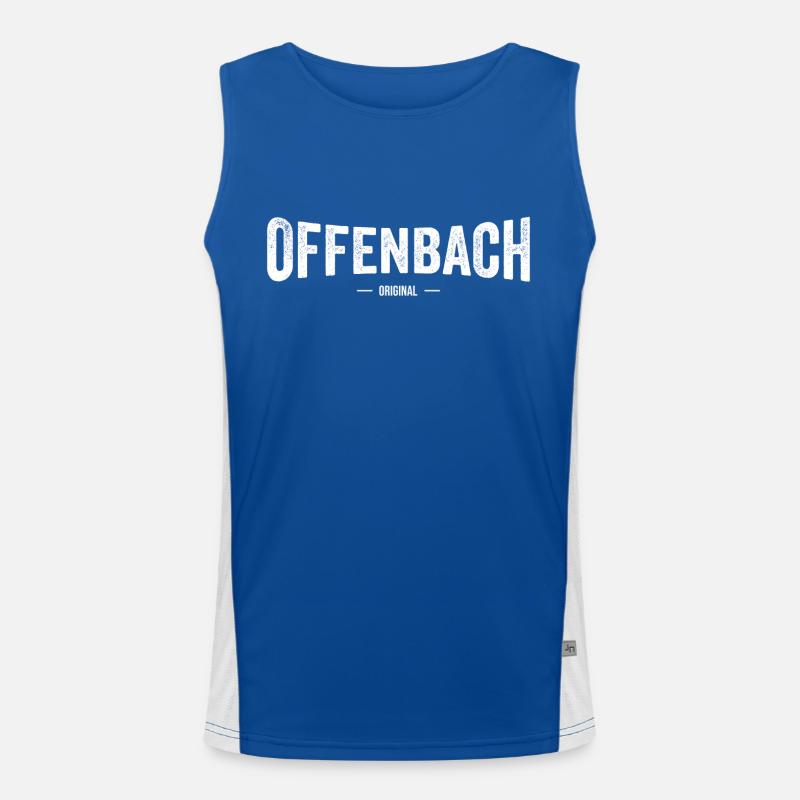 Offenbach Original Funktionelles Kontrast-Tank Top für Männer 