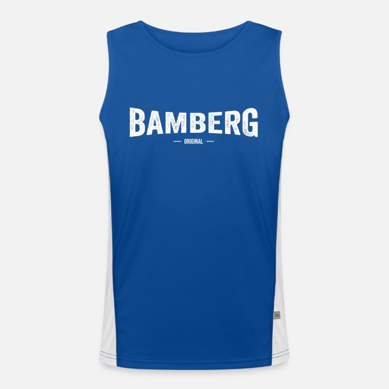 Bamberg Original Funktionelles Kontrast-Tank Top für Männer 