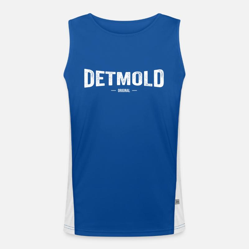 Detmold Original Funktionelles Kontrast-Tank Top für Männer 