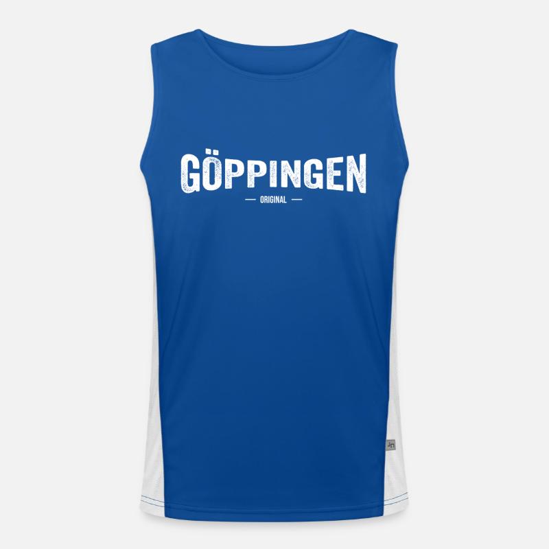 Göppingen Original Funktionelles Kontrast-Tank Top für Männer 