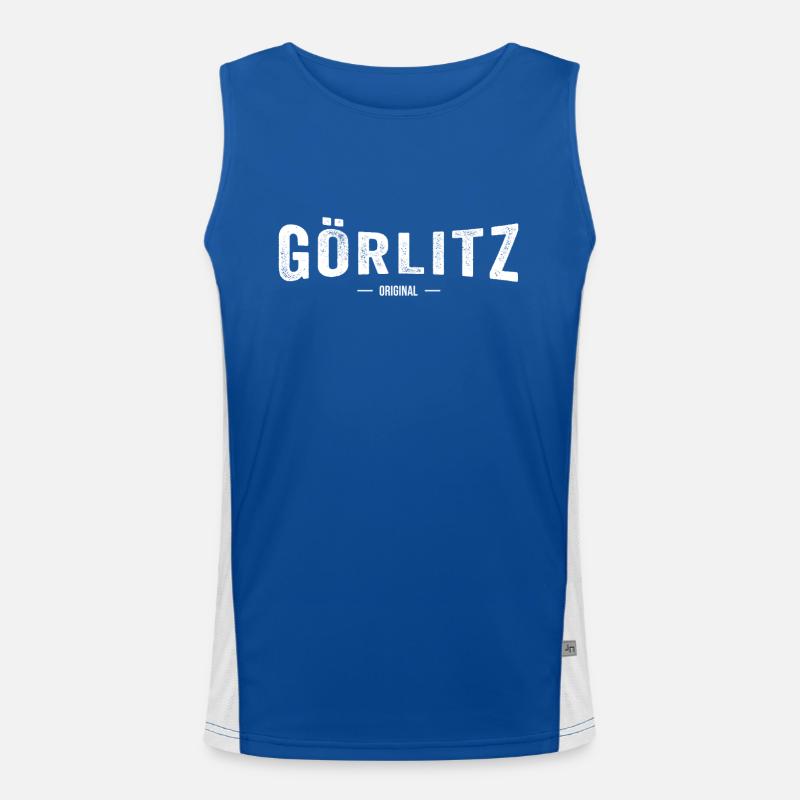 Görlitz Original Funktionelles Kontrast-Tank Top für Männer 
