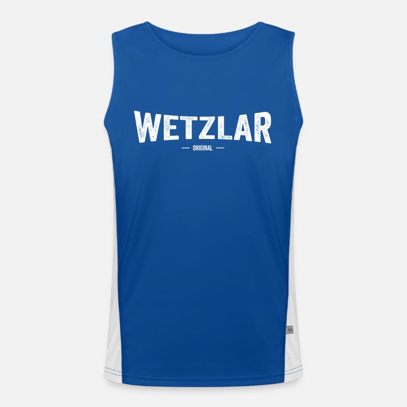 Wetzlar Original Funktionelles Kontrast-Tank Top für Männer 