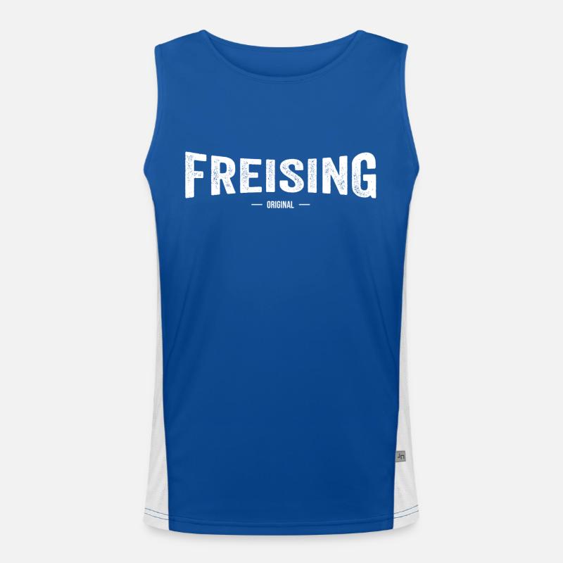 Freising Original Funktionelles Kontrast-Tank Top für Männer 