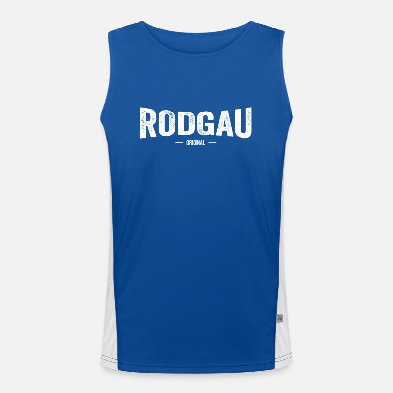Rodgau Original Funktionelles Kontrast-Tank Top für Männer 