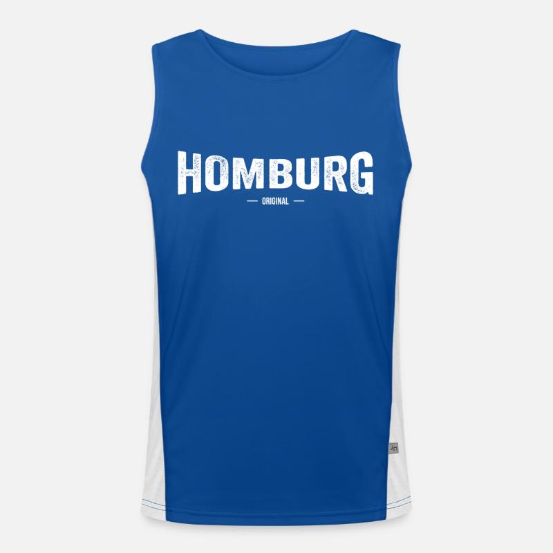 Homburg Original Funktionelles Kontrast-Tank Top für Männer 