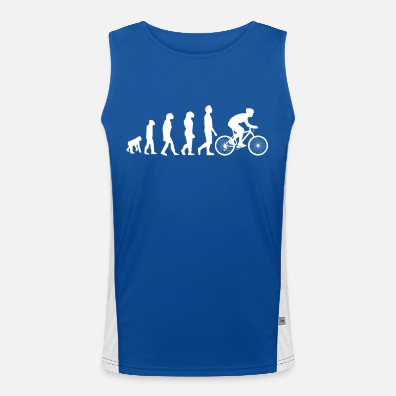 Evolution Bicycle / Cyclist Men's Functional Contrast Tank Top 