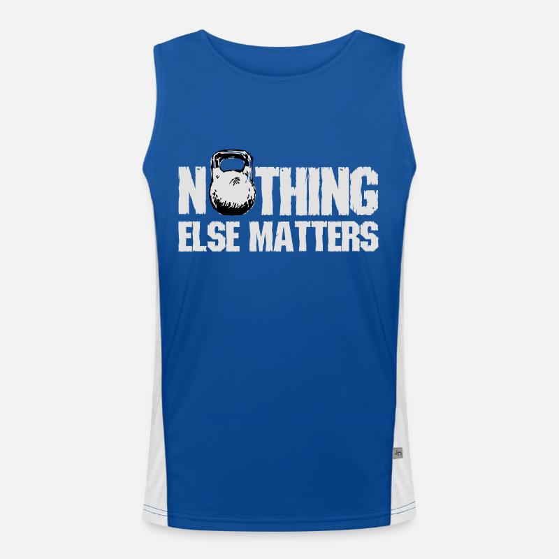 Nothing Else Matters Funktionelles Kontrast-Tank Top für Männer 