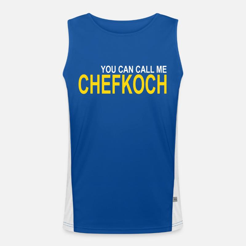 Chef Débardeur respirant contrasté Homme 