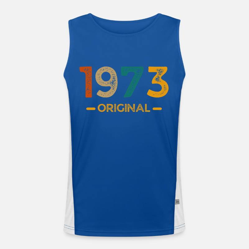 1973 Original Débardeur respirant contrasté Homme 