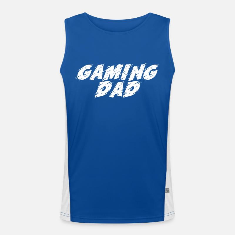 Game Gaming PC Men's Functional Contrast Tank Top 