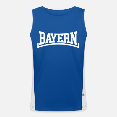 Baviera Canotta sportiva da uomo in contrasto cromatico 