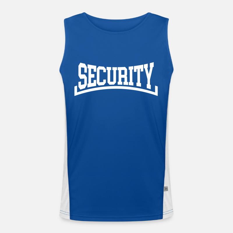 Security Men's Functional Contrast Tank Top 