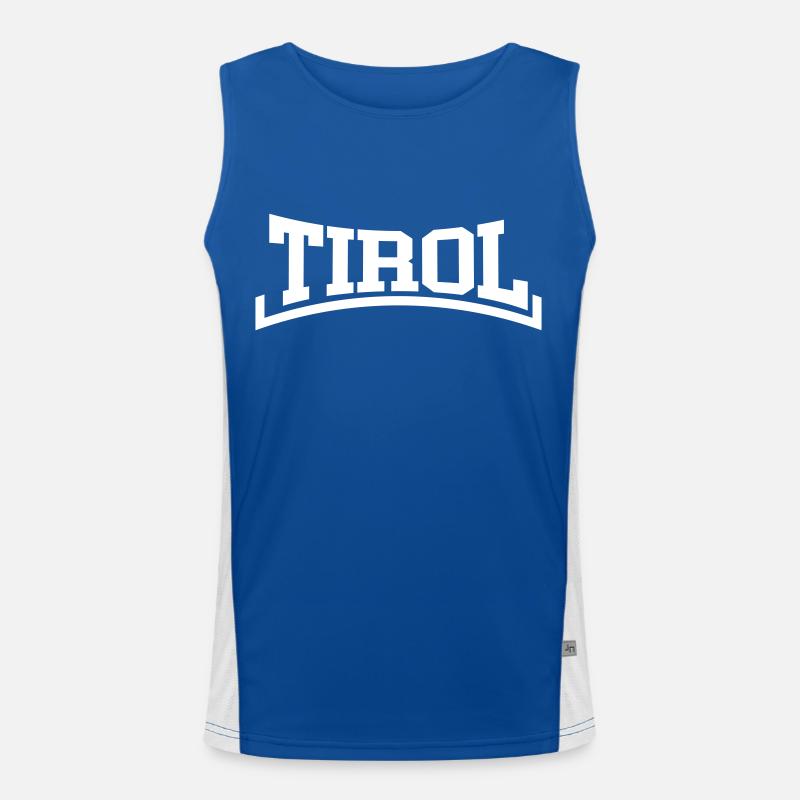 Tyrol Men's Functional Contrast Tank Top 