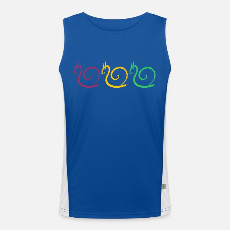 Snails Men's Functional Contrast Tank Top 