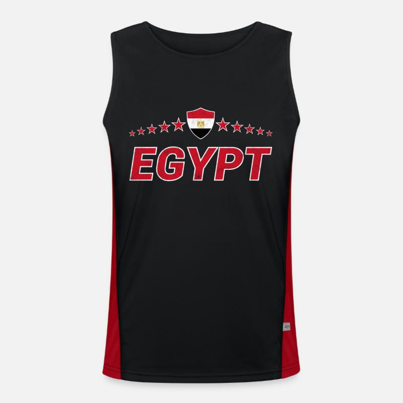 Egypt Men's Functional Contrast Tank Top 
