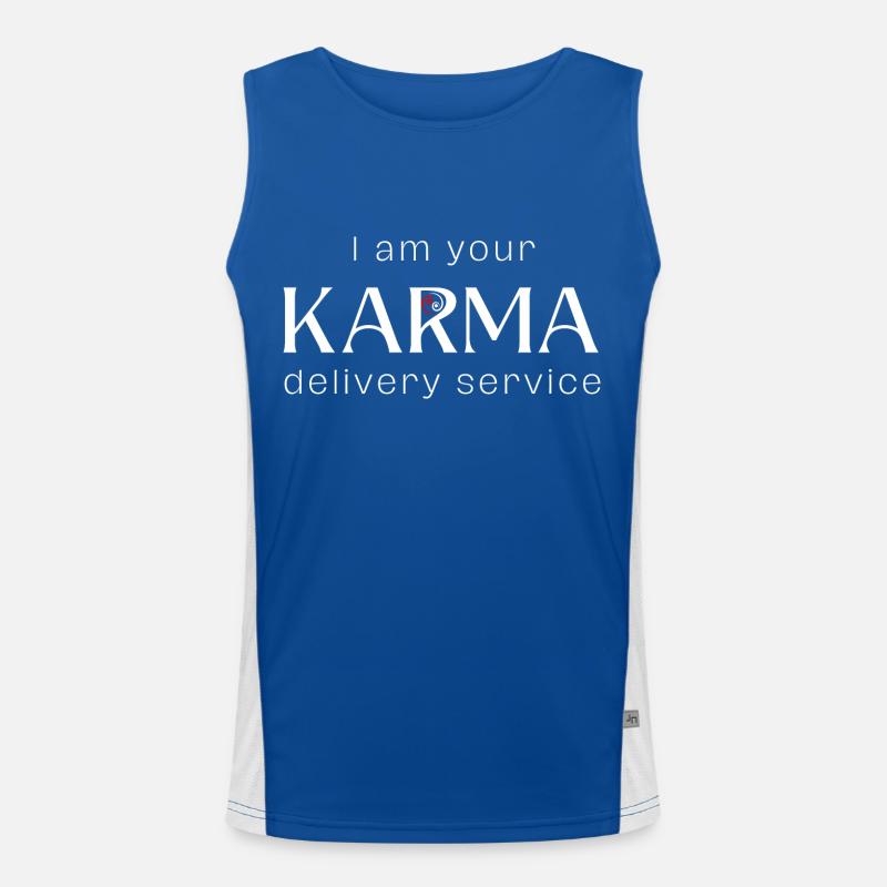Karma Men's Functional Contrast Tank Top 