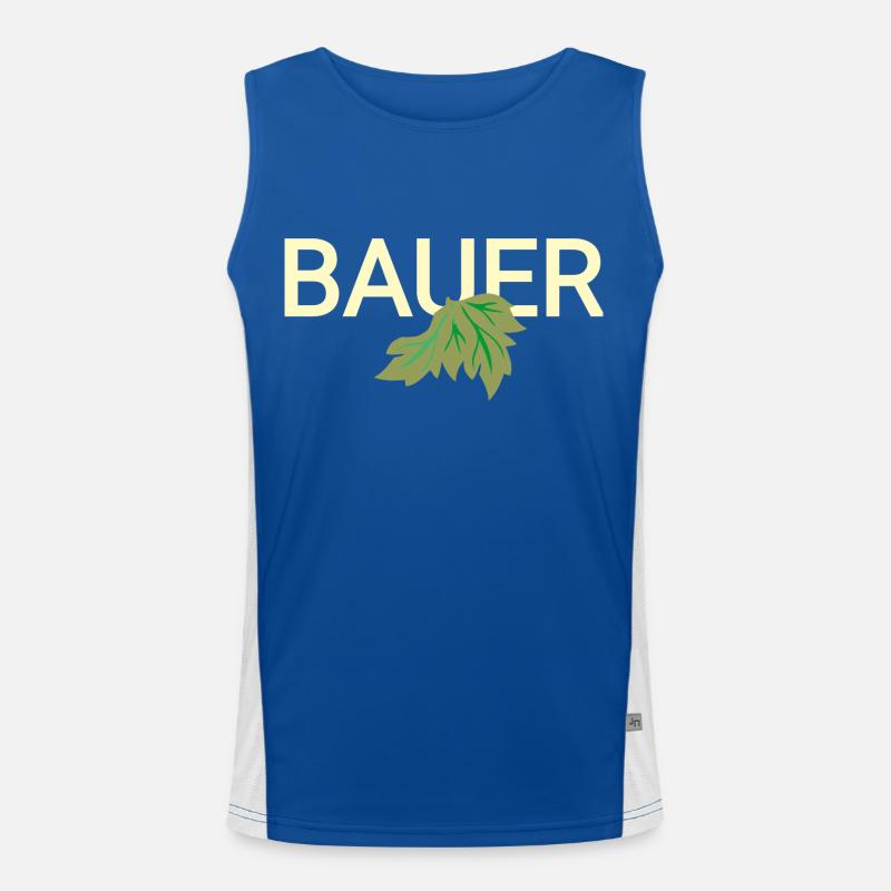 Farmer Men's Functional Contrast Tank Top 