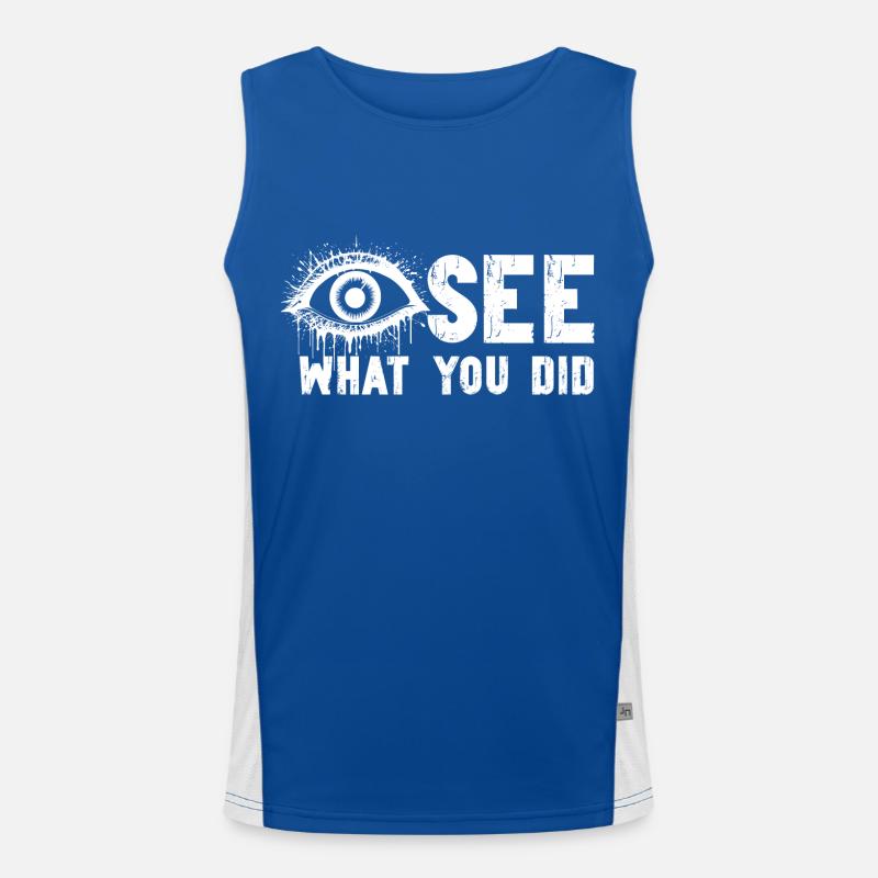 Ophthalmologist Optometrist Optometry Optician Men's Functional Contrast Tank Top 