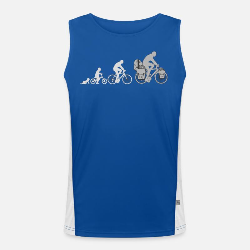 Evolution Cyclist, Cyclist Men's Functional Contrast Tank Top 