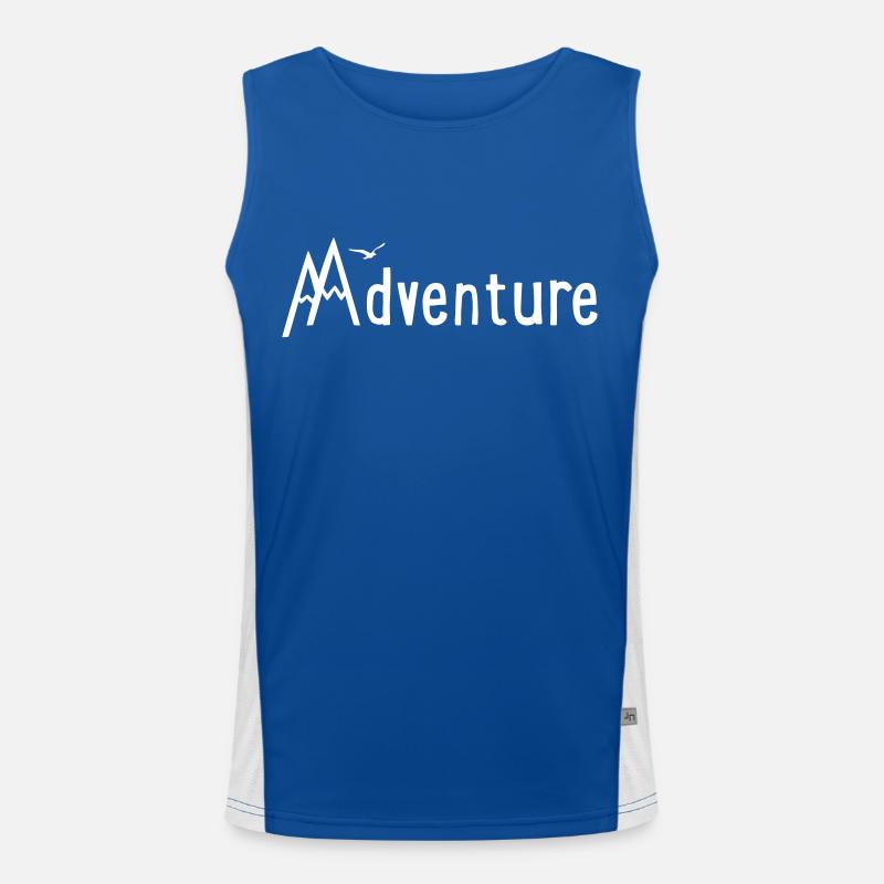 adventure Men's Functional Contrast Tank Top 