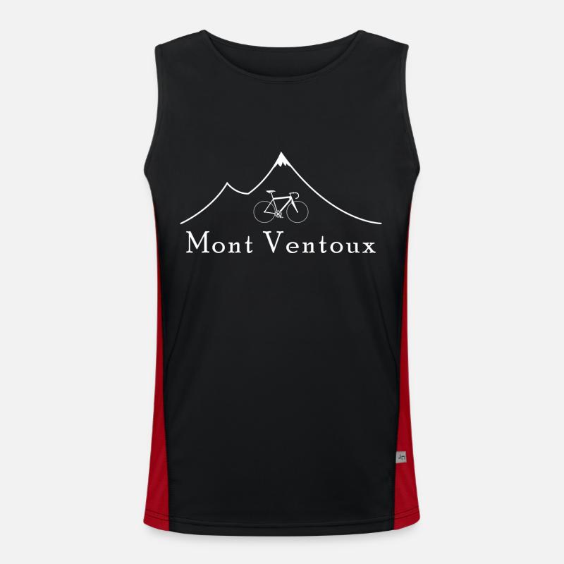 Mont Ventoux Funktionelles Kontrast-Tank Top für Männer 