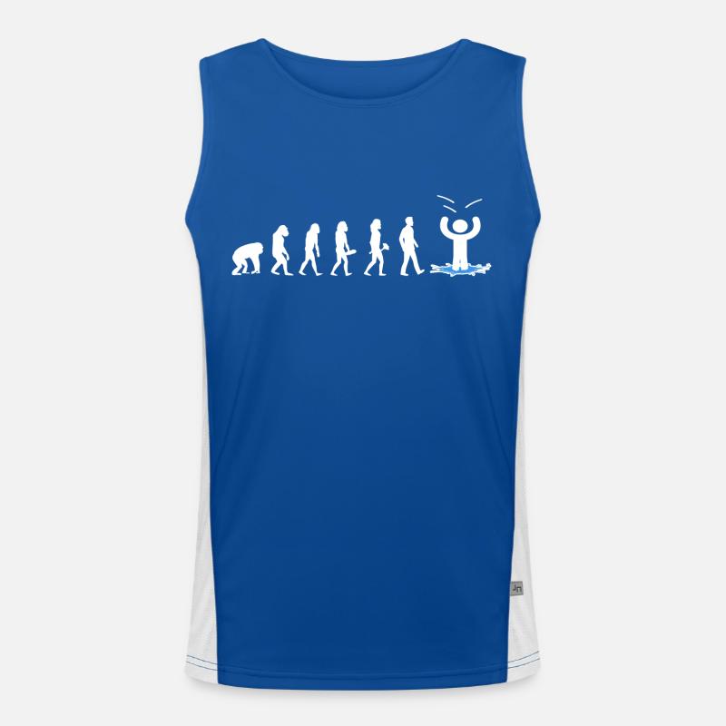 eisbaden eiskalt eisbader evolution kneipp eisloch Funktionelles Kontrast-Tank Top für Männer 