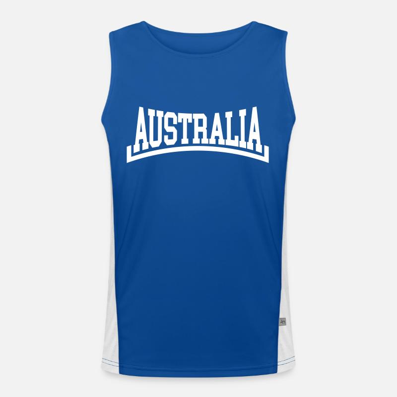Australie Débardeur respirant contrasté Homme 
