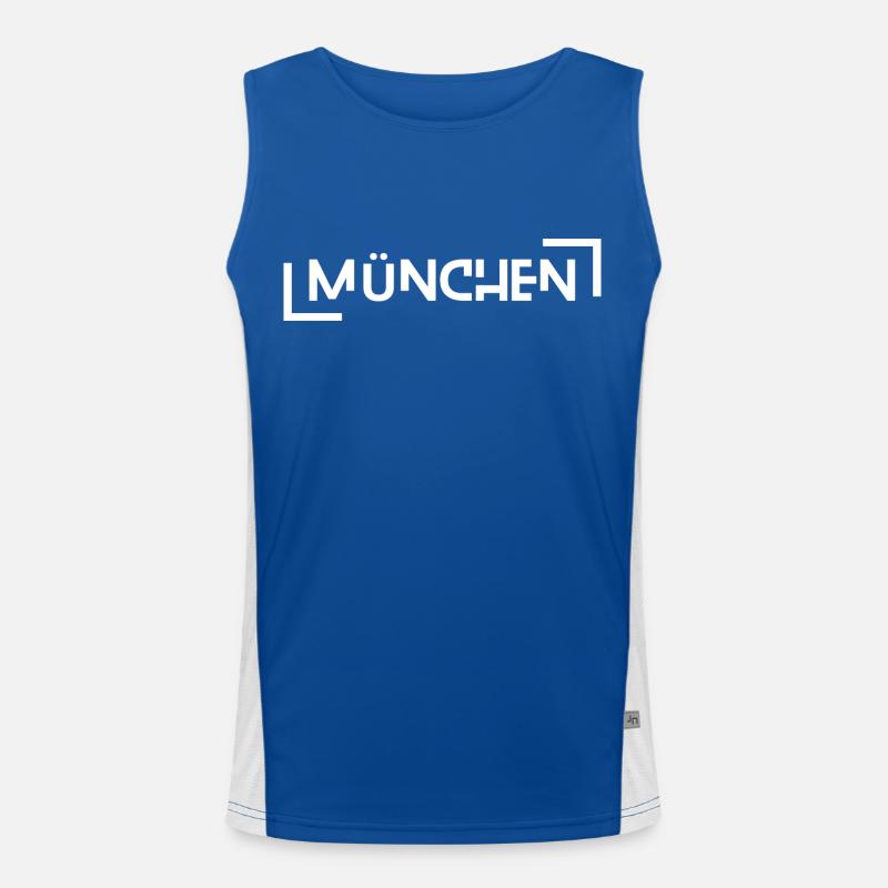 Munich Débardeur respirant contrasté Homme 