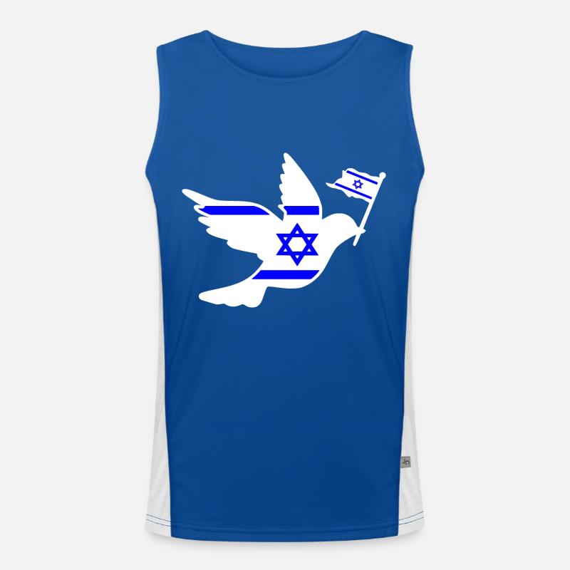 Israel Débardeur respirant contrasté Homme 