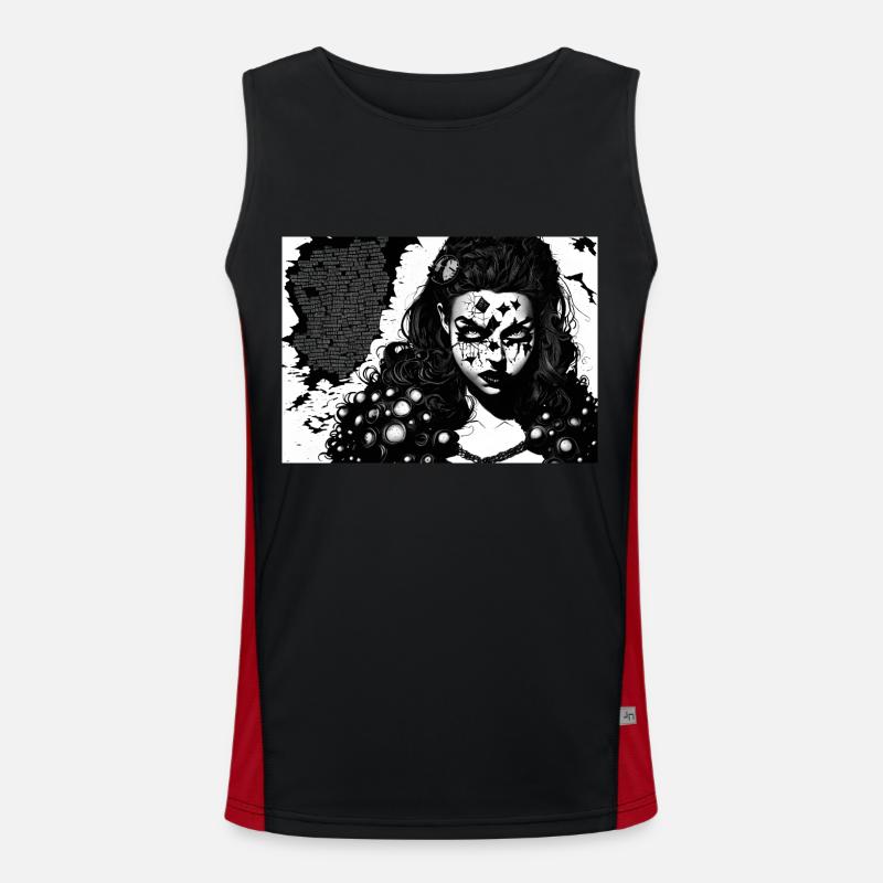 Trinity #7 Men's Functional Contrast Tank Top 