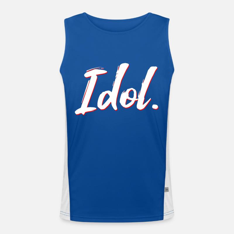 Idol neu Funktionelles Kontrast-Tank Top für Männer 